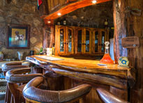 bar and accommodation